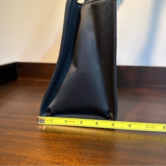 Kate Spade NY 90s Sam Mini Box Purse Vintage Black Handbag Vintage B - Picture 4 of 12